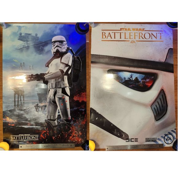 Star Wars Battlefront Double Sided Poster - Picture 1 of 1